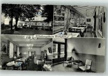 38685 W3394 Langelsheim Foto AK Pension Erholungsheim Bischofsthal