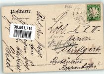 Kemptner Hütte 1908 - Berghütte mit dem Obermädele Fotograf Rauch