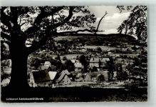 35745 W6348 Schönbach , Dillkr Foto AK Panorama des Ortes mit Ev. Kirche