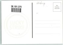 Lucky Strike Zigarette Werbe AK