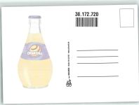 Orangina Erst schütteln dann Geschmack Getränk alkoholfrei Werbe AK