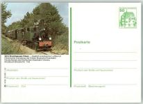 27305 W2814 Bruchhausen-Vilsen Ganzsache Eisenbahn