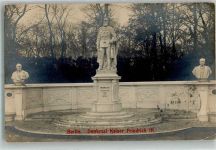 W1000 Tiergarten Denkmal des deutschen Kaisers Adel Friedrich III 1908