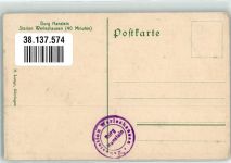 37213 W3430 Werleshausen - Neidkopf Burg Hahnstein