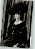 Portrait von Königin Elisabeth Hutmode Adel Belgien