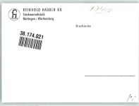 W7440 Nürtingen Reinhold Hauber Strickwarenfabrik Werbung Mode Werbe AK