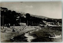 Jalta Yalta 1963 Foto AK Schwimmbad Strand