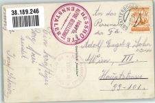 Heßhütte 1929 Foto AK Hüttenstempel