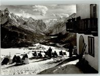 39034 Toblach Dobbiaco Winter Gasthaus Alpengasthof Radsberg
