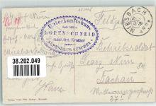 83727 W8162 Bodenschneidhaus b Schliersee 1918 - Hüttenstempel