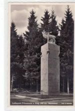 Frauenwald am Rennsteig mit Monument ungelaufen Top Erhaltung.