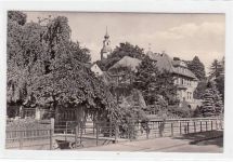 Großröhrsdorf mit Straße der Befreiung ungelaufen Top Erhaltung.
