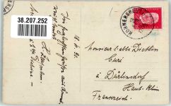 95692 W8591 Konnersreuth , Oberpf 1930 Privatfoto AK Frau mit Kopftuch Ort lt. Stempel