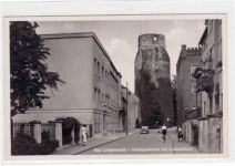 Bad Liebenwerda mit Kreissparkasse und Lubwartturm ungelaufen Gute Erhaltung.