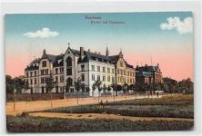Saarlouis. Kloster Gymnasium. Feldpost, Stempel von 1916. leichte Eckabschürfungen, leicht fleckig, sonst gut erhalten
