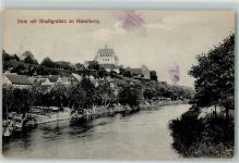 39539 O3530 Havelberg 1910 - Dom mit Stadtgraben