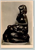 Prof. Josef Müllner "Tropennacht" Skulptur Wiener Künstlerhaus WK II Foto AK