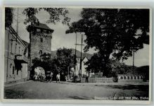 56130 W5409 Dausenau - 1100 jährige Eiche Turm Tor Viehwagen Zaun Mauer