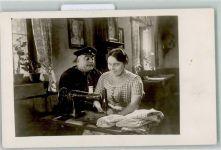 von Singer AK Nähmaschine Foto AK