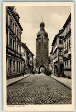 W8630 Coburg Judentor Verlag und Photo Susanne Homann Werkstätte für moderne Lichtbildkunst Serie VII Nr. 10 Fotograf