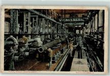 W4300 Essen , Ruhr Kanonenwrkstatt II AK Krupp 1912 Gebrauchsspuren
