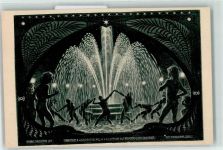 Nr. 58 Der strahlende Quell Jugendstil AK Fidus