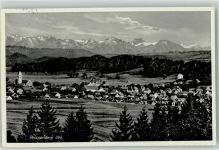 82380 W8123 Peißenberg - Kirche Gebirge