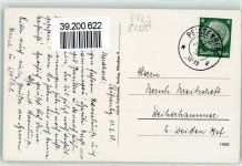 82380 W8123 Peißenberg - Kirche Gebirge