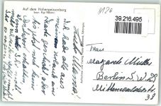 82383 W8126 Hohenpeißenberg - Dorfstraße Kirche Briefkasten