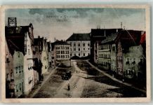 92660 W8482 Neustadt a.d.Waldnaab Gebrauchsspuren Stadtplatz Oldtimer