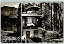 94227 W8372 Zwieslerwaldhaus - Zwiesler Waldhaus Gr Falkenstein Hochwaldwanderweg Fremdenzimmer Nische Landpost