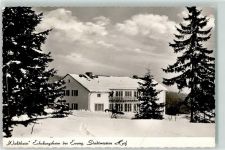 95163 W8687 Weißenstadt Gebrauchsspuren Erholungsheim Waldheim Winter