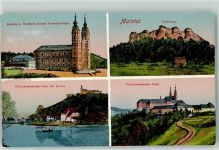 96231 W8623 Hausen , Oberfr - Basilika u. Wallfahrts Kirche Vierzehnheiligen Staffelberg Cistercienserkloster Banz
