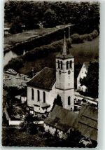 89284 W7914 Pfaffenhofen a d Roth - Fliegeraufnahme Ev. Kirche