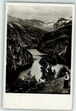 Geiranger - Typische Fjordlandschaft Geirangerfjord Tracht
