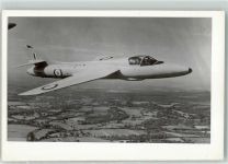Hawker Hunter Trainer Luftwaffe nach 1945 Privatfoto KEINE AK