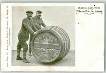 Distanz Fassroller Wien-Paris 1900 Rekord