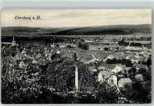 63785 W8753 Obernburg a. Main 1908 - Kirche Brücke Säule