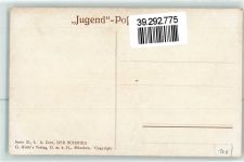 sign. A. Zorn - Jugend Postkarte Serie XI/3 Schmied Künstlerkarte
