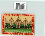 25840 W2254 Friedrichstadt , Eider Geldschein Notgeld 50 Pfennig Lutherkirche