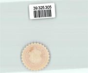 08412 O9620 Werdau , Sachs Siegelmarke der Rat der Stadt Werdau