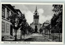 65589 W6253 Hadamar , Westerw - Johann-Ludwig-Straße Kirche St. Johannes Nepomuk
