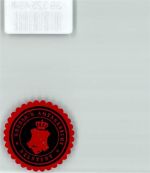 06542 O4702 Allstedt Siegelmarke Amtsgericht Sachsen Wappen Krone Schwarz Rot