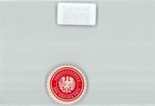 Dietfurt Znin Siegelmarke Kreisausschuss des Kreises Znin