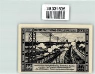 06749 O4400 Bitterfeld Geldschein Notgeld 75 Pfennig Hochspannungs-Transportweg Bild 4
