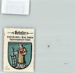 99189 O5102 Gebesee Vignette Wappen Kaffee Hag