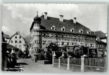 6460 Imst Foto AK Hotel Post Tirol