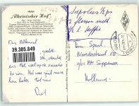 65462 W6095 Ginsheim-Gustavsburg Gebrauchsspuren Hotel Rheinischer Hof Innenansicht