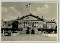 Aarhus Arenhusen - Theater Fahne Omnibus