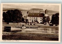 37619 W3452 Hehlen b Holzminden Gebrauchsspuren Schloß Hehlen Weser Salondampfer